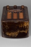 Circassian Onyx Emerson AU-190 Catalin Radio - Rare + Beautiful