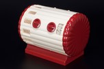 Espey 31 ’Roundabout’ Radio in Ivory and Red Plaskon