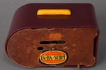 Pre-War FADA 115 &rdquo;Bullet&rdquo; Catalin Radio - Plum + Yellow - Rare