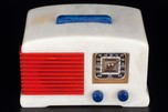 FADA 188 All-American Catalin Radio - White + Red + Blue - Great