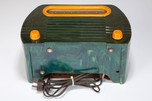 Catalin FADA 252 ”Temple” Radio in Blue + Butterscotch w/ Great Marbling