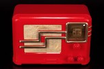 Fada 362RG ’Coloradio’ Radio - Chinese Red Plaskon with Gold Trim