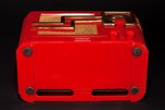 Rare Fada 362RG &rsquo;Coloradio&rsquo; Radio - Chinese Red Plaskon with Gold Trim