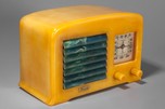 Fada 5F50 Catalin Radio in Yellow + Blue - Great