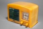 Fada 5F50 Catalin Radio in Yellow + Blue - Great
