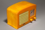 Fada 53 Catalin Radio in Butterscotch with Translucent Onyx Grill