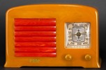 FADA 5F50 / 53 Catalin Radio in Butterscotch with Red Grill