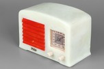 FADA 53 / 5f50 Catalin Radio in Alabaster + Red