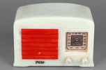 FADA 53 / 5f50 Catalin Radio in Alabaster + Red