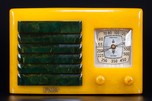 FADA 5F60 Catalin Radio Yellow with Blue Grill