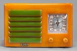 FADA 5F60 Catalin Radio Yellow with Green Grill