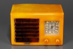 FADA 5F60 Catalin Radio Yellow with Translucent Tortoise