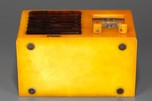 FADA 5F60 Catalin Radio Yellow with Translucent Tortoise