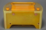 FADA 652 ’Temple’ Catalin Radio Onyx + Yellow with Rare Insert Grill