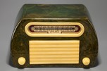 FADA 652 Catalin Radio Blue + Yellow Insert Grill ’Temple’ - Rare