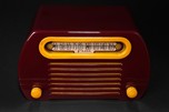 FADA 652 Catalin Radio Maroon and Yellow ’Temple’