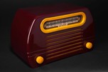 FADA 652 Catalin Radio Maroon and Yellow ’Temple’