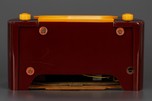 Rare FADA 659 ’Temple’ Insert Grille Radio in Maroon + Yellow