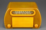 FADA 659 Insert Grille ’Temple’ Catalin Radio Onyx Green + Yellow