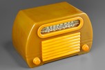 FADA 659 Insert Grille ’Temple’ Catalin Radio Onyx Green + Yellow