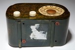 Rare Blue Catalin FADA 700 &rdquo;Cloud&rdquo; Art Deco Radio