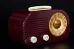 Fada 700 ’Cloud’ Catalin Radio in Plum with Ivory