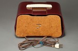 Fada Catalin 711 Radio &rdquo;Dip Top&rdquo; in Plum + Ivory