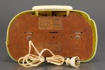 FADA 845 ”Cloud” Radio in Swirled Green Plastic with Ivory Trim