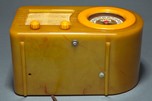 Catalin FADA 1000 Radio &rdquo;Bullet&rdquo; in Onyx + Butterscotch