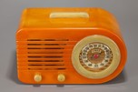 FADA 1000 Catalin Radio ’Bullet’ in Yellow + Onyx - Deco