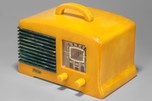 Catalin FADA L-56 Radio in Yellow + Blue - Rare