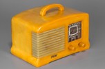 FADA L-56 Catalin Radio in Yellow + Translucent Onyx Green