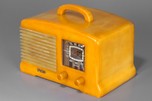 FADA L-56 Catalin Radio in Yellow + Translucent Onyx Green