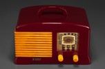 FADA SW-57 / L-56 Catalin Radio in Plum + Butterscotch