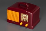 FADA SW-57 / L-56 Catalin Radio in Plum + Butterscotch