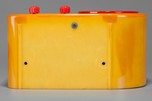 FADA 1000 ’Bullet’ Catalin Radio in Yellow + Red - Deco