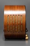 Deco Federal 159 ’Circle’ Walnut Radio - Simple Elegant Design