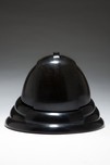 French Art Deco JUMO ”Bolide” Black Bakelite Table Lamp