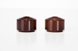 Garod 1B55L ’Drop-Handle’ Radio Catalin Knobs in Tortoise