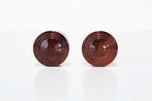 Garod 1B55L &rsquo;Drop-Handle&rsquo; Radio Catalin Knobs in Tortoise