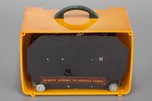 General Electric L-571 Catalin Radio in Yellow with Blue Trim - Rare