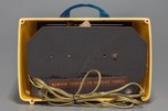 RARE - General Electric L-571 Catalin Radio in Yellow with Blue Trim