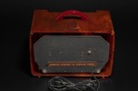 General Electric L-573 Catalin Radio in Translucent Tortoise with Maroon