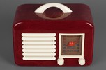 General Television Catalin Radio Model 591 - Oxblood Red