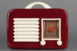 General Television Catalin Radio Model 591 - Oxblood Red