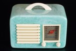 General Television 591 Radio Catalin in Turquoise - Rare