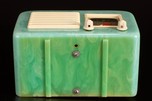 General Television 591 Radio Catalin in Turquoise - Rare