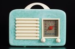 General Television 591 Radio Catalin in Turquoise - Rare