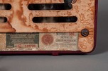 General Television Catalin Radio Model 591 - Oxblood with Ivory Trim