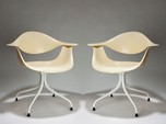 Pair George Nelson Swag Leg DAF Lounge Chair for Herman Miller
